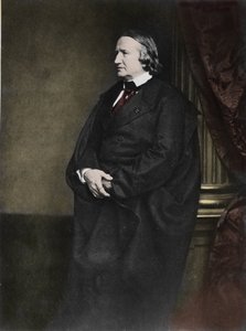 Portrett av Alfred de Vigny (Alfred Victor, greve av Vigny av Unknown photographer
