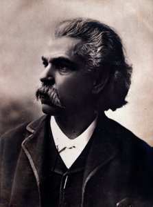 Portrett av Carlos Andrea Gomes (Gomez) (1836-1896) brasiliansk komponist Fotografi. 1800-tallet. Bologna, civico Museo Museo av Unknown photographer
