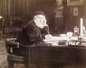 Portrett av Charles Gounod (1818 - 1893), fransk komponist. av Unknown photographer