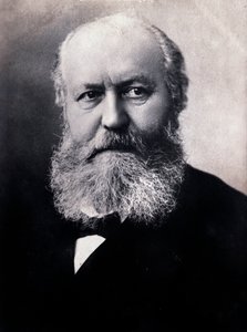 Portrett av Charles Gounod (s/hvitt bilde) av Unknown photographer