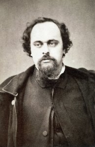 Portrett av Dante Gabriel Rossetti (1828-1882) - Omtrent 1860 av Unknown photographer