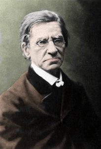 Portrett av Emile Littre (1801-1881), fransk filolog, lege og politiker. av Unknown photographer