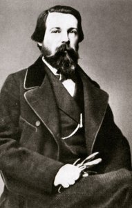 Portrett av Engels. av Unknown photographer