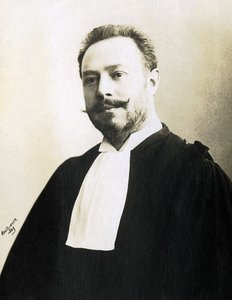 Portrett av Felix Decori (1860-1915), fransk sorenskriver. av Unknown photographer