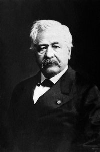 Portrett av Ferdinand de Lesseps (1805-1894), fransk diplomat og gründer. av Unknown photographer
