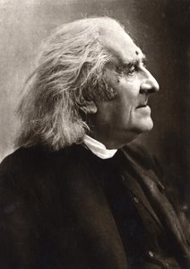 Portrett av Franz Liszt (1811-1886), ungarsk komponist og pianist. av Unknown photographer