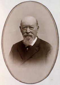 Portrett av Franz von Suppe (s/hvitt foto av Unknown photographer