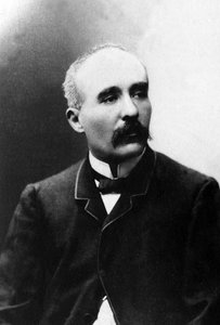 Portrett av Georges Benjamin Clemenceau (1841-1929), journalist og politiker. av Unknown photographer