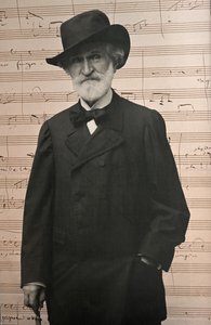 Portrett av Giuseppe Verdi (bilde) av Unknown photographer