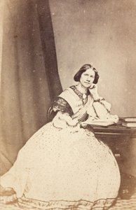 Portrett av Jenny Lind Goldschmidt av Unknown photographer