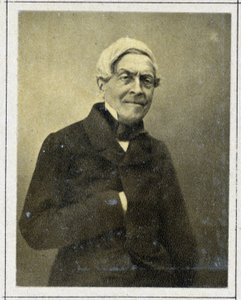 Portrett av Jules Michelet (1789 - 1874). av Unknown photographer