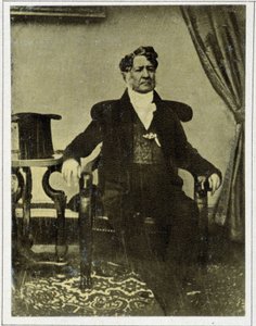 Portrett av Louis Philippe I (1773 - 1850) i 1845. av Unknown photographer