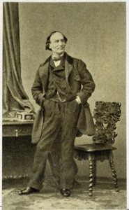 Portrett av Robert Houdin i 1855 (fransk magiker på 1800-tallet) av Unknown photographer