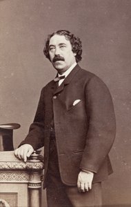 Portrett av Sims Reeves av Unknown photographer