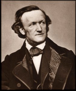 Portrett av komponist Richard Wagner (1813-1883) - Portrett av Richard Wagner (1813-1883), tysk komponist. av Unknown photographer