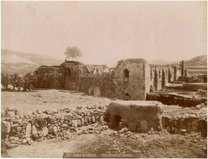 Ruinene av Holy Forty Martyrs Church, Sebaste (Sivas), Tyrkia, ca 1890 av Unknown photographer