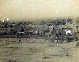Saigon Post Building v. 1863. av Unknown photographer