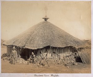 ‘Theodors grav’, Magdala, Abessinia av Unknown photographer