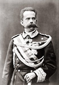 Umberto 1st King of Italy (Humbert I av Unknown photographer