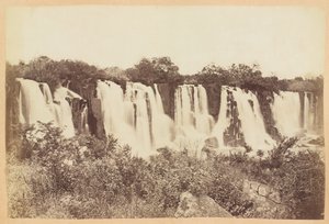 Umgeni Falls, Natal-provinsen, Sør-Afrika, 1882 ca av Unknown photographer