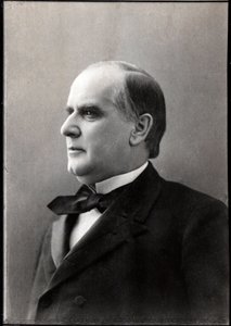 WILLIAM McKinley (1843-1901), 25th President of the United States - Portrait of William Mac Kinley (Mac-Kinley or McKinley av Unknown photographer