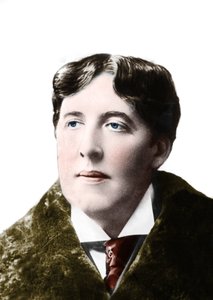 portrait of the writer Oscar Wilde around 1900. 19th century photograph av Unknown photographer