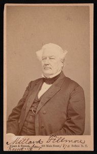 Portrett av Millard Fillmore 1800-1874, 4. januar 1870. av Upson and Simson