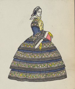 Biedermeier-mote, 1908.