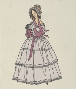 Biedermeier-mote, 1908.