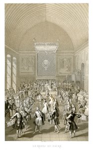 Kroningsmåltidet, 1715, 1885.