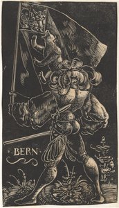 Fanebærer for kantonen Bern av Urs Graf I