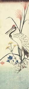 (Pampas Grass, Patrinia, kinesisk klokkeblomst og en trane), 1830-1858