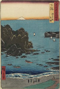 Cho_shi-stranden ved det åpne hav, Shimo_sa-provinsen, august 1853