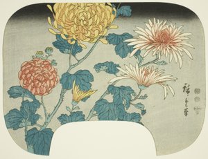 Krysantemum av Utagawa Hiroshige