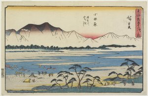 Krysser Sakawa-elven i Odawara, 1841-1842