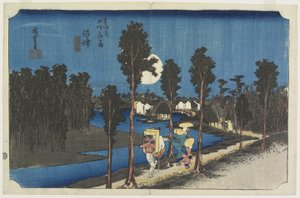 Dusk Scene, Numazu, ca. 1833