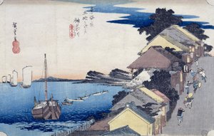 Kanagawa: View of the Ridge, fra serien 