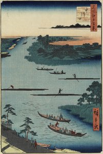 Nakagawa River Mouth, mars 1857