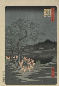 Nyttårsaften Foxfires ved Hackberry Tree i O_ji, 1857