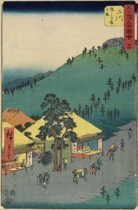 No.34 Rastområdet i Sarugababa, Futakawa, juli 1855
