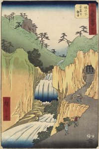No.49 Kannon i Cave, Sakanoshita, juli 1855