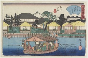 Ogura-an ved Koume i Honjo, ca. 1835-1842