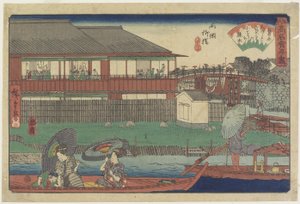 O_ no Shiat Yanagibashi Inryo_ Very, ca. 1835-1842