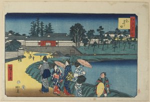 Ytre Sakurada, april 1854