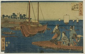 Tresnitt av Utagawa Hiroshige