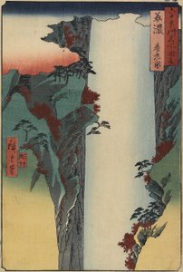 Yo_ro_ Falls, Mino-provinsen, august 1853