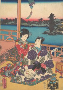 Skrive ut. av Utagawa Kunisada
