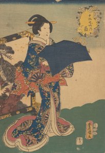 Skrive ut. av Utagawa Kunisada