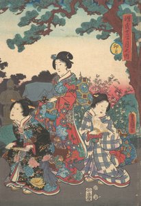 Skrive ut. av Utagawa Kunisada