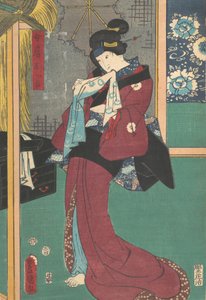 Trykk, 1800-tallet., 1800-tallet. av Utagawa Kunisada